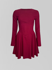 Платье By Style Janetta 5058 короткое со шнуровкой на спине