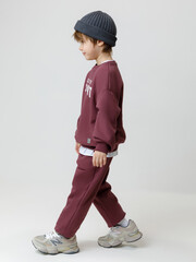 джемпер  для мальчика  КР 302802/коричневый 1614 к632