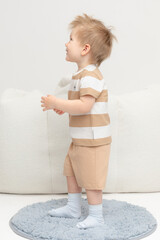 шорты  для мальчика  КР 400658/кунжут к476