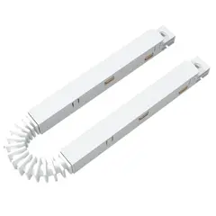 Гибкий коннектор для магнитной трековой системы Vaes VECTOR, цвет белый