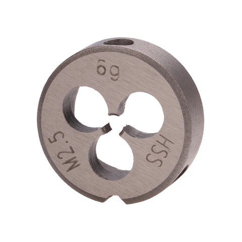 Плашка М 2,5х0,45 DINEN22568 HSS 6g 16х5мм Volkel 27422