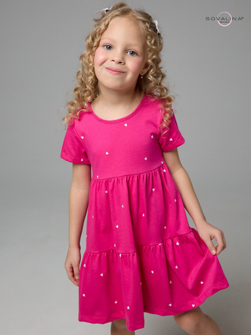 Платье Тия сердечки барби