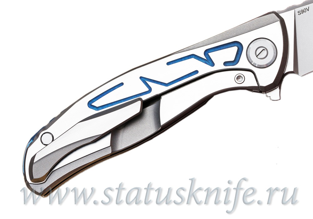 Нож Широгоров F95 Ф95 Gen.5 Скрепки Blue 2026 limited