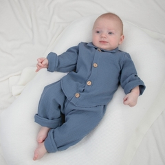 Комплект рубашка + штанишки муслин