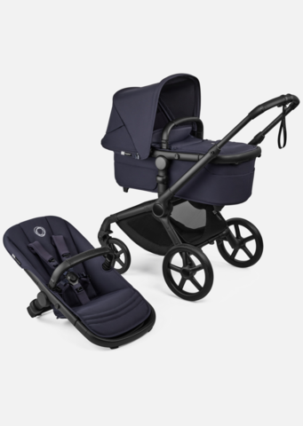 Bugaboo Коляска 2 в 1 Fox 5 Renew complete Black/Dark Cherry/Dark Cherry