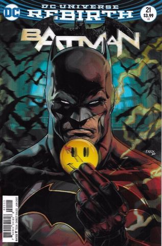 Batman Rebirth #21 Lenticular Cover