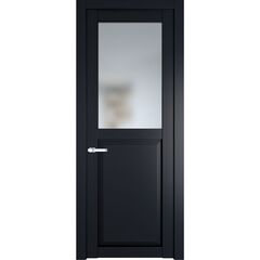 Межкомнатная дверь эмаль Profil Doors 2.6.2PD нэви блу остеклённая