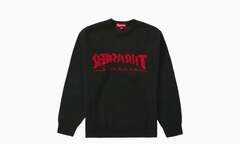 Supreme Thrasher Sweater "Black"