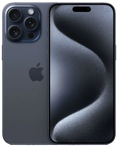 Смартфон Apple iPhone 15 Pro Max 1ТБ (nano-SIM и eSIM), Синий титан