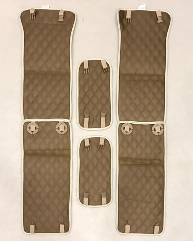 Накидки из алькантары GT Plus (комплект)