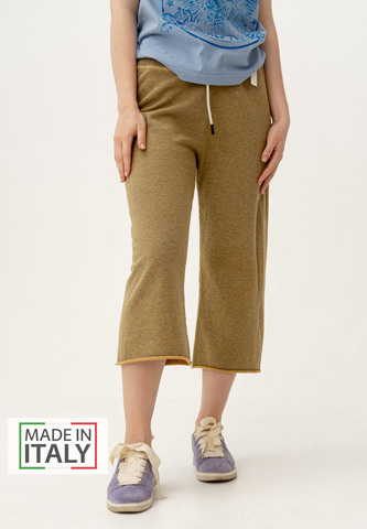 Брюки трикотажные (кюлоты) Bowery NYC укороченные Honey