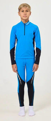 Детский раздельный гоночный комбинезон NordSki Jr.Base Blue/Black