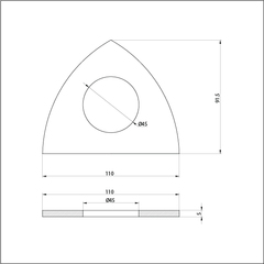 Рамка для фотографий из нефрита. Диаметр отверстия под фото 45мм.