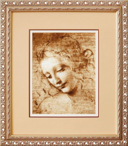 Голова девушки Золотое Руно МК-053¶Вот уже четыре столетия творчество великого итальянца Леонардо да