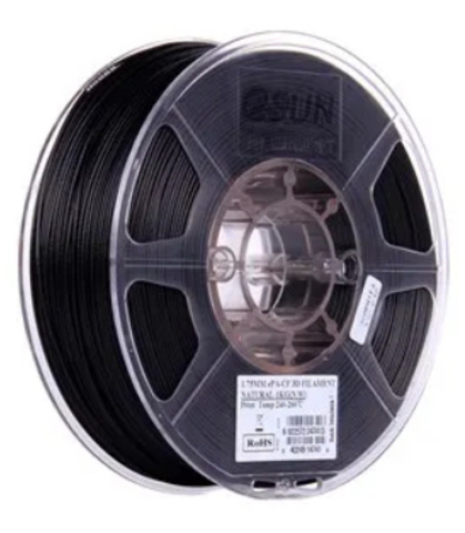 Катушка пластика ePA-CF ESUN 1.75 мм. 1 кг. Carbon Fiber натуральная (черная)