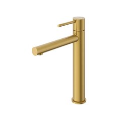 Cezares RELAX-LC2-BORO-W0 RELAX-LC2-BORO-W0 Смеситель для накладной раковины однорычажный без донного клапана, брашированное золото фото