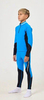 Детский раздельный гоночный комбинезон NordSki Jr.Base Blue/Black
