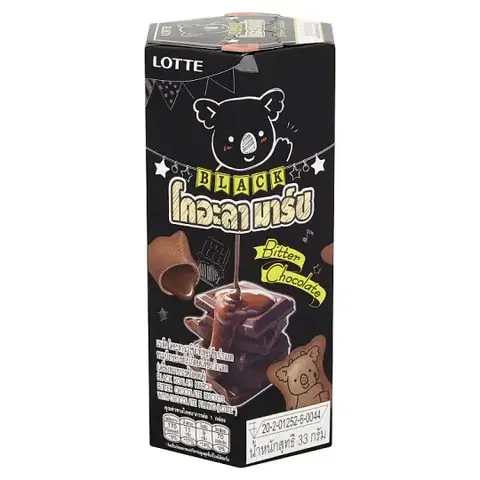 Печенье "Коала Марш" с тёмным шоколадом Thai Lotte 37 гр.