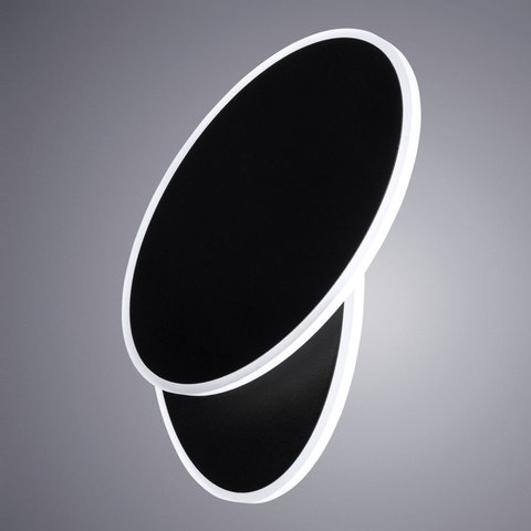 Бра Arte Lamp Eclipse oval A2601AP-1BK