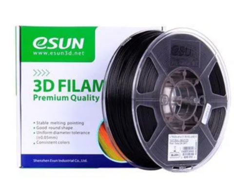 Катушка пластика ePA-CF ESUN 1.75 мм. 1 кг. Carbon Fiber натуральная (черная)