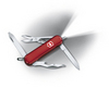 Нож-брелок Victorinox Classic Midnite Manager, 58 мм, 10 функций, красный