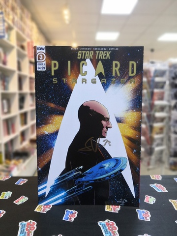 Star Trek Picard Stargazer #3 (Cover B) (с автографом Sean Von Gorman)