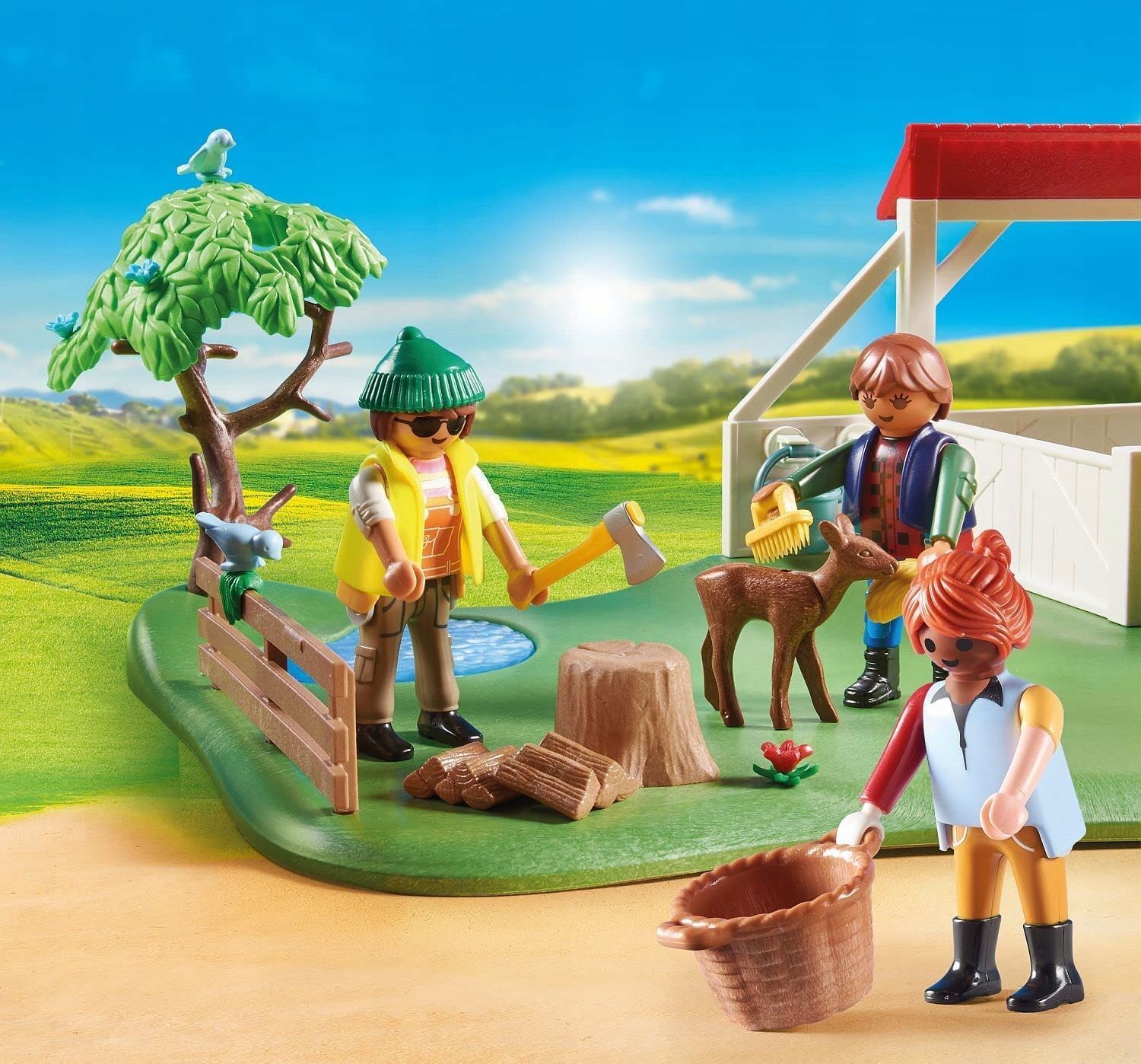 Конструктор Playmobil My Figures - Ранчо, конная ферма - Плеймобиль Мои  фигурки 70978 купить в Москве | Доставка по России.