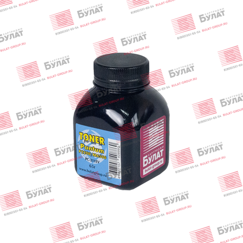 Тонер БУЛАТ Pantum P2200, M6500 для Pantum PC-211EV (Чёрный, банка 65 г)