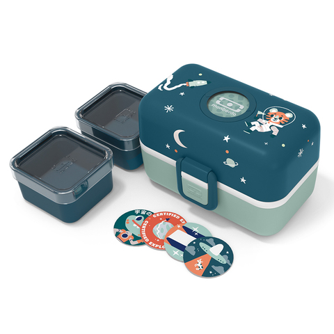 Ланч-бокс для детей в школу mb tresor cosmic blue контейнер для еды детский