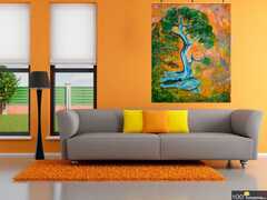 Картина маслом на холсте Вечная женственность, 50*40