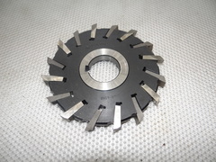 Фреза дисковая 3-х стор., 125х12х32 мм со вставными ножами Р6М5, 2241-0162, ГОСТ 1669-78