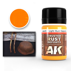 Эмалевый эффект ржавчины AK Interactive - Light Rust Deposits 35ml