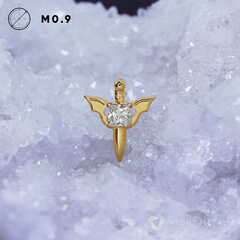 Skyward Edge Crystal PVD Yellow