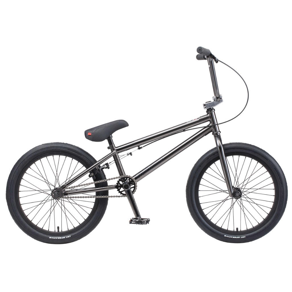 Chrome and black bmx discount