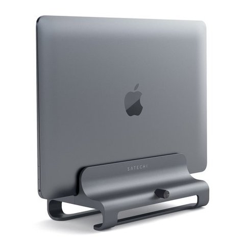 Подставка Satechi Universal Vertical Aluminum Laptop Stand для ноутбуков, серый
