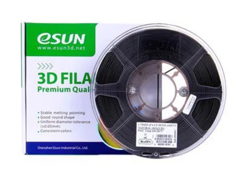 Катушка пластика ePA-CF ESUN 1.75 мм. 1 кг. Carbon Fiber натуральная (черная)