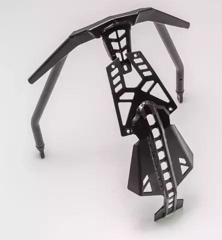 Защита передней части для снегоходов Polaris (Платформа Axys 2016-*) Voevoda GUARD-FR-AXYS