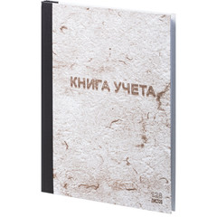 Бух книги учета 128л. в клетку типограф., обл.тв.картон