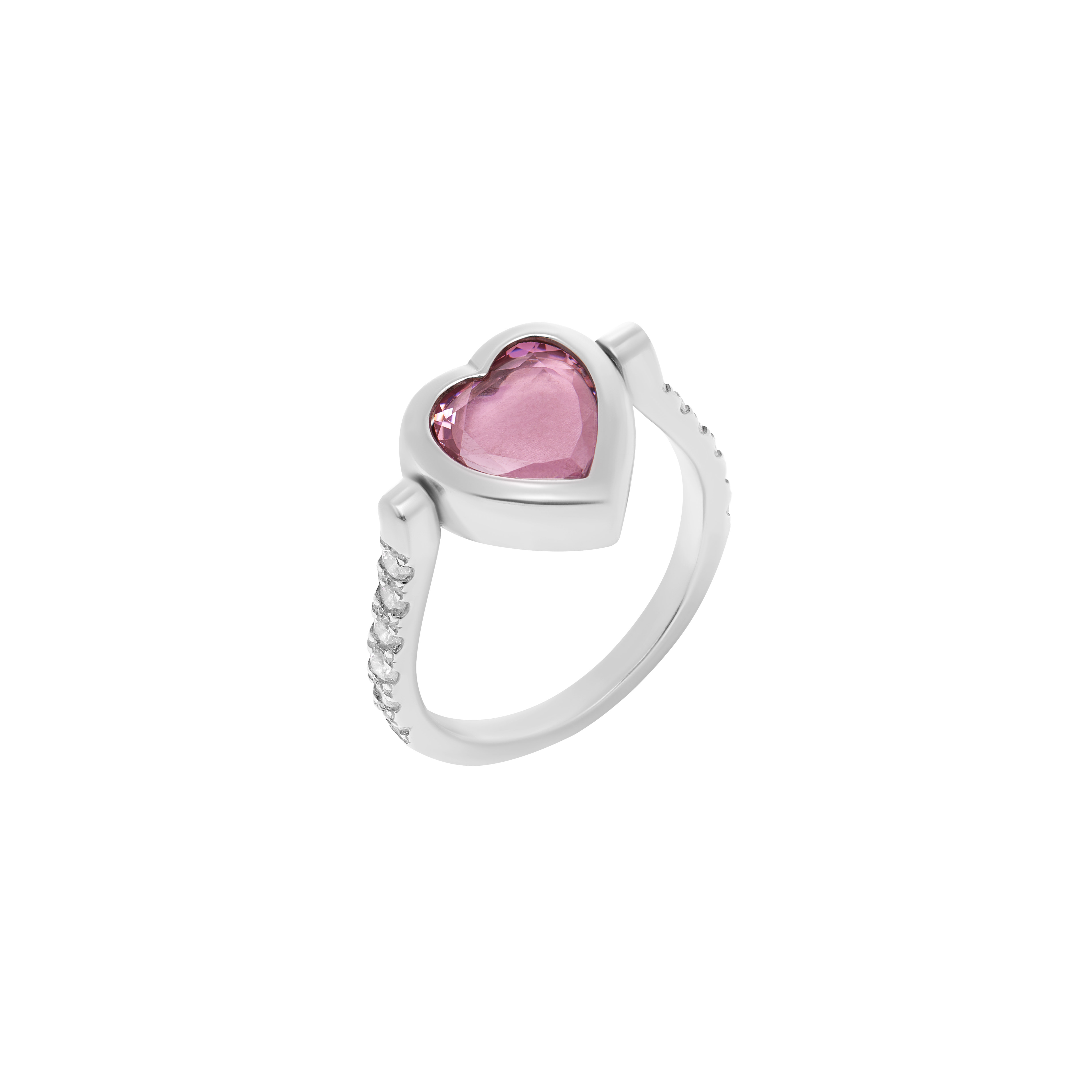 VIVA LA VIKA Кольцо Eddy Heart Ring - Pink viva la vika кольцо tiny heart ring – pink