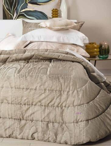 Покрывало 270x270 Blumarine Estetica бежевое