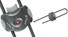 Пластиковый блокиратор открывания распашных дверей шкафа S 33110039 (серый)