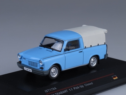 Trabant 1.1 Pick-Up Closed light blue 1990 IST179A IST Models 1:43