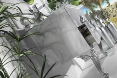 Boheme 855-SL h35 Ножки NeoArt серебро, высокие(пара) фото