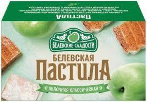 Пастила яблочная классическая 100г Белёвская