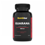 Гуарана, Guarana 500 mg, Bombbar, 60 капсул 1