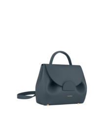 Сумка Polene Numéro Un Nano EDITION TEXTURED MIDNIGHT BLUE