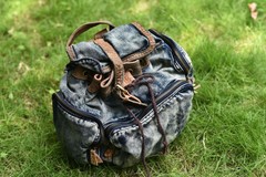 Джинсовый рюкзак C.L.B. Jeans