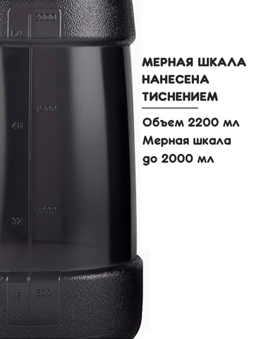 Картинка шейкер Blender Bottle Koda 2,2л Black - 5