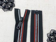 Молния трактор Т5, 77 см, чёрный с красным и белым