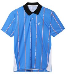 Теннисное поло Australian Ace Polo Shirt With Stripes - blu zaffiro